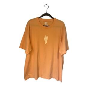 Billie Eilish x Uniqlo x Takashi Murakami Unisex UT T-shirt Orange sz. XL Rare!